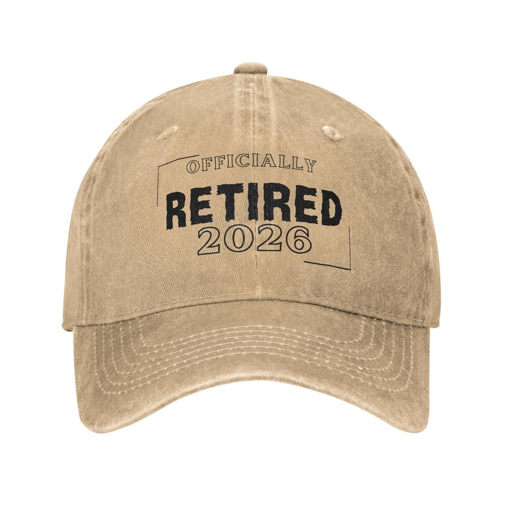 Unisex Funny Retired Worked My Whole life Cap Merch Baseball Cap Casual Trucker Hats Adjustable