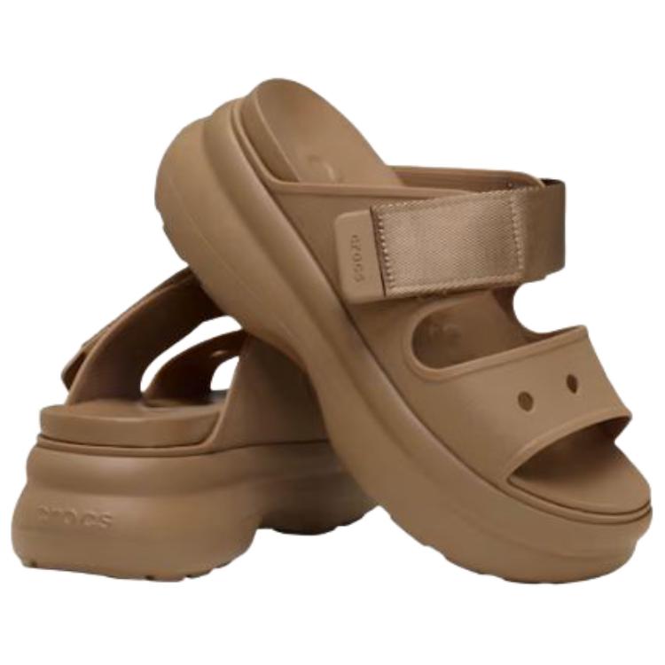 Crocs Женские шлепанцы-слайдеры Soho, цвет загара 212861-2EY