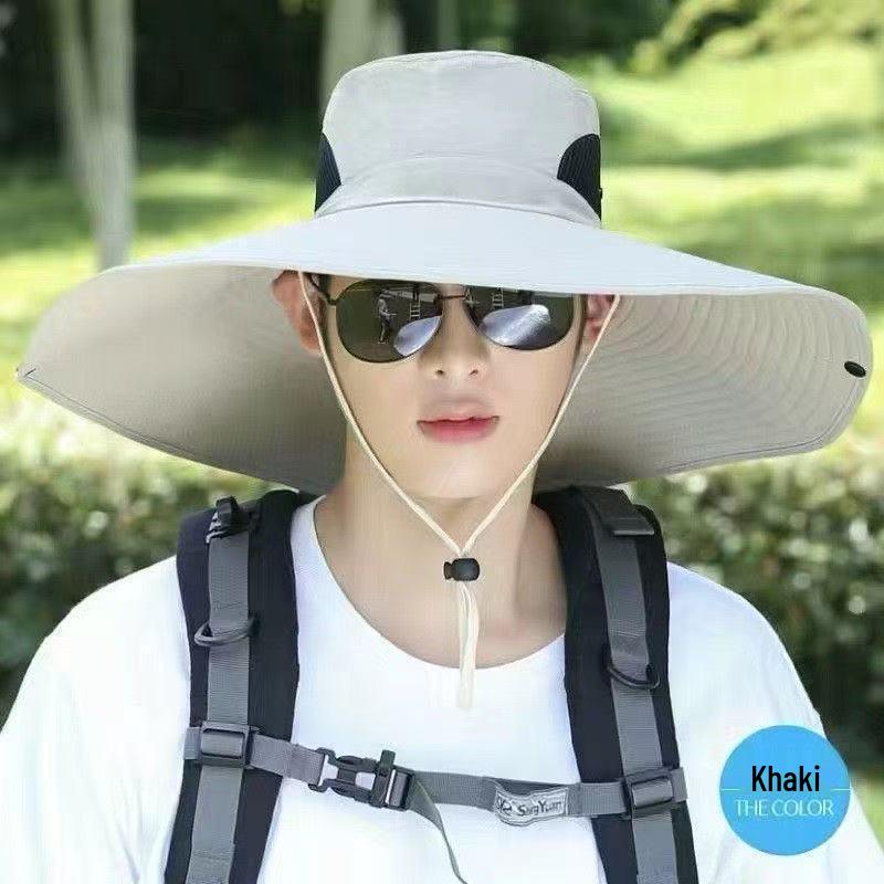 Мужская дышащая уличная шляпа от солнца для рыбалки и альпинизма