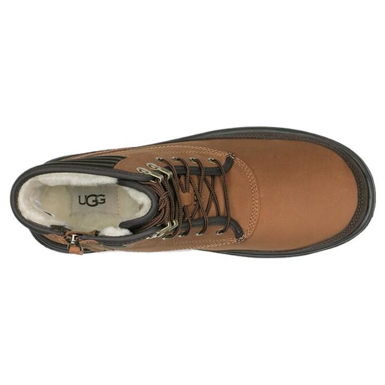 UGG Highland Comfortable Lace-Up Водонепроницаемые высокие кроссовки мужские кроссовки каштаново-коричневые 1130729-CHE