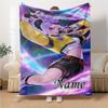Custom Name Rumi'S Purple Adventure Party Blanket For Couch Bed Plush Cozy Fuzzy Blanket Super Soft Warm Blankets For Fall And Winter 0916196