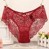 Sexy Women's Lace Panties Underwear Seamless Transparent Thongs Low Waist G-string Comfort Lady Lingerie Brazilian Female 2022