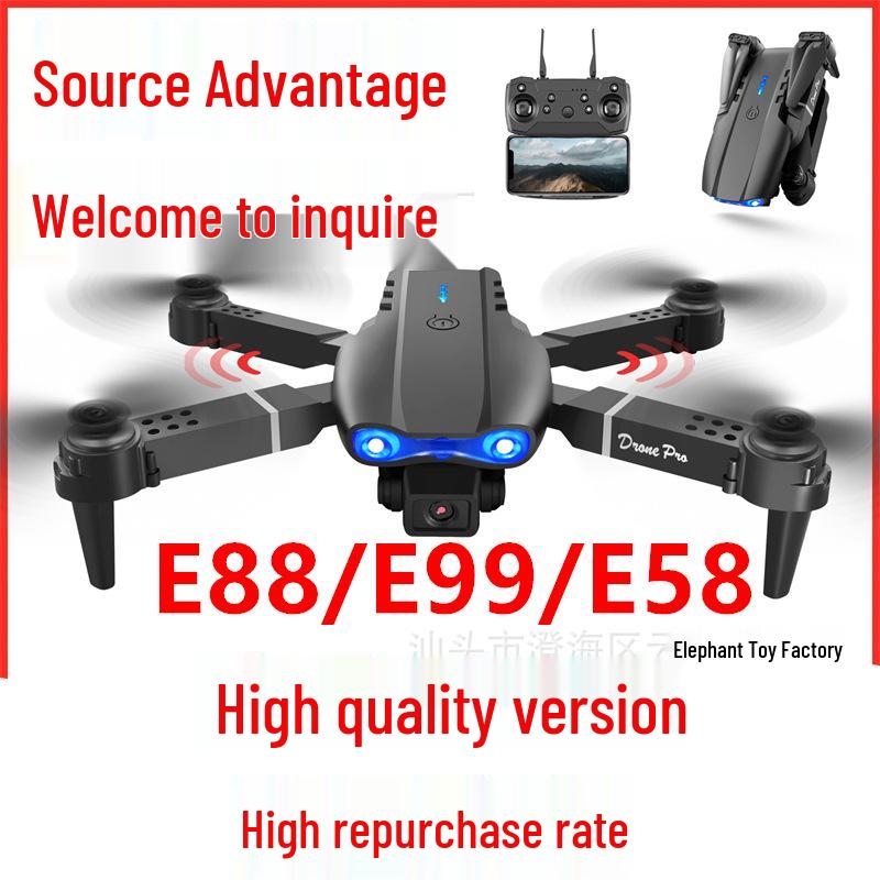 Дрон E99 Pro/K3 с камерой - Подарок, радиоуправляемый летательный аппарат