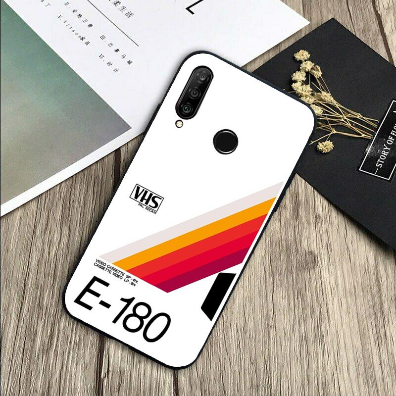 Ретро VHS Кассета Для Huawei Nova 8i 11i 12i 12s 9 10 SE Y60 Y70 Y90 Y72 Y73 Y61 Y91 P60 Pro P30 P40 Lite Чехол