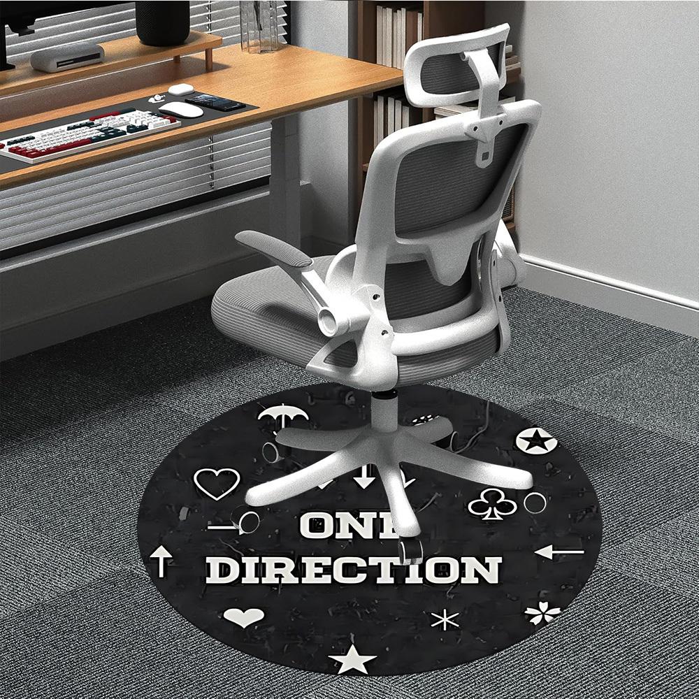 1 шт. Ковер-дорожка ONE DIRECTION для офиса, нескользящий, легкий, машинная стирка, для офиса, спальни, комнаты, праздничного декора