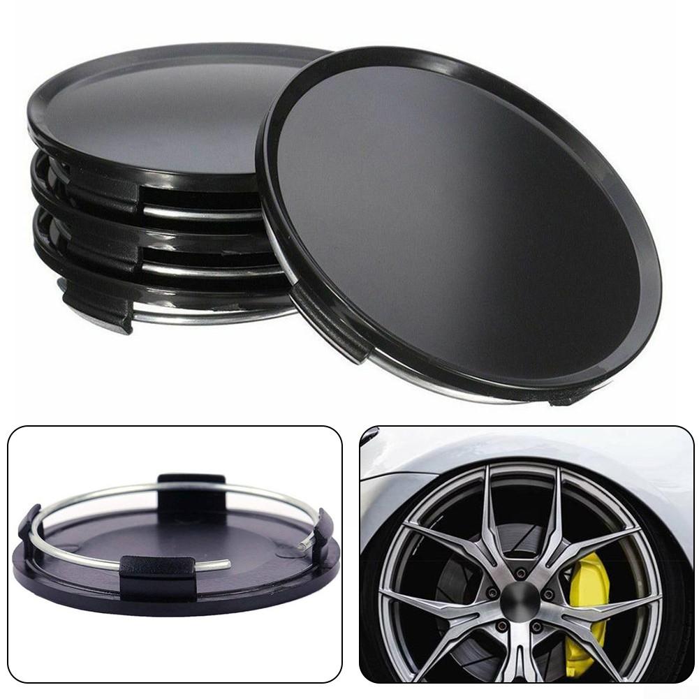 Центральная крышка колеса автомобиля Крышка центра колеса автомобиля из АБС-пластика Крышка центра колеса автомобиля черная