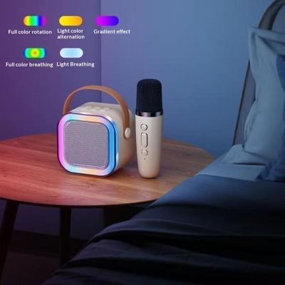Беспроводная Караоке Bluetooth Колонка Машина Портативный Мини Динамик Набор K12 Для Домашнего Семейного Пения Детские Подарки
