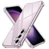 Прозрачный чехол для Samsung Galaxy A05 A05S A15 A25 A35 A55 A04 A04S A14 A24 A34 A54 A04E, мягкий бампер из ТПУ, подходит для полной защиты, противоударный, прозрачный чехол