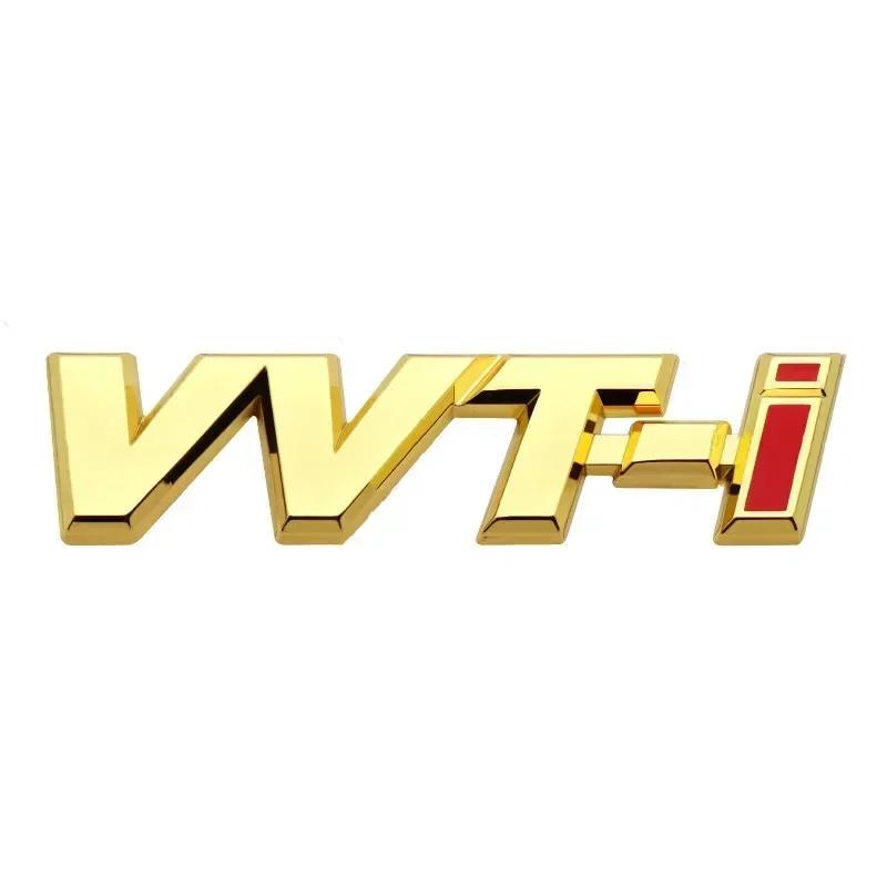 3D Металлическая эмблема VVTI Наклейка на заднюю крышку багажника автомобиля Значок на крыло Декаль Для Dual VVT-i Camry COROLLA YARiS Rav4 PRIUS