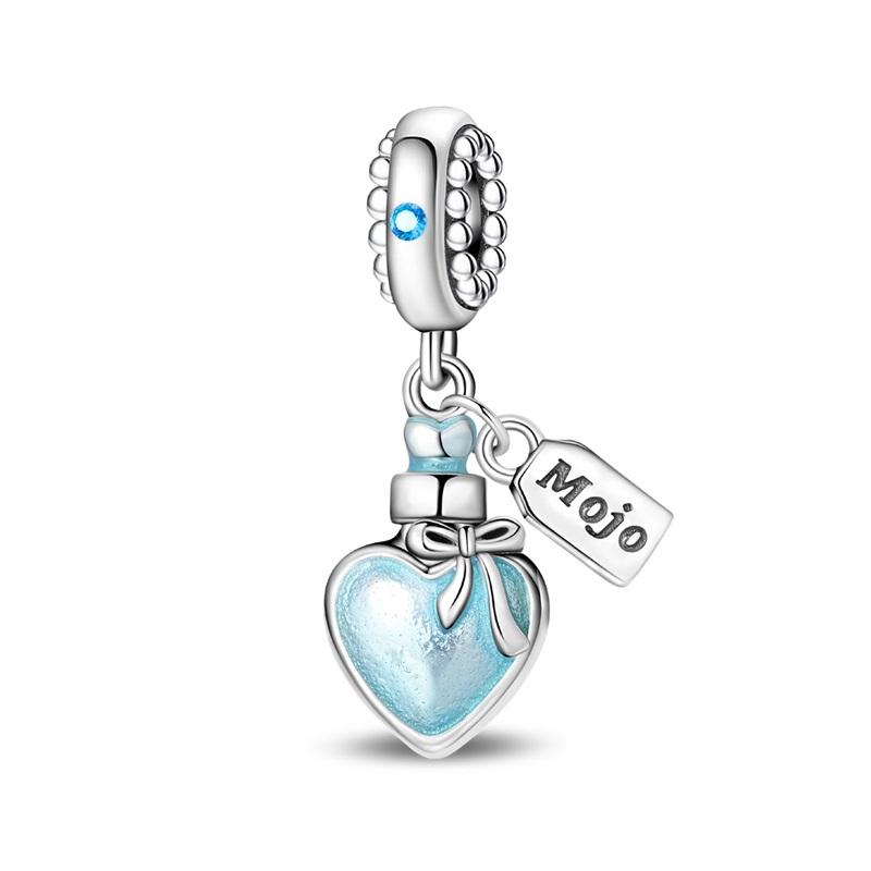 S925 Silver Doctor Teacher Musician Painter Occupation Series Charms Beads Fit Pan Bracelets DIY Fine Jewelry