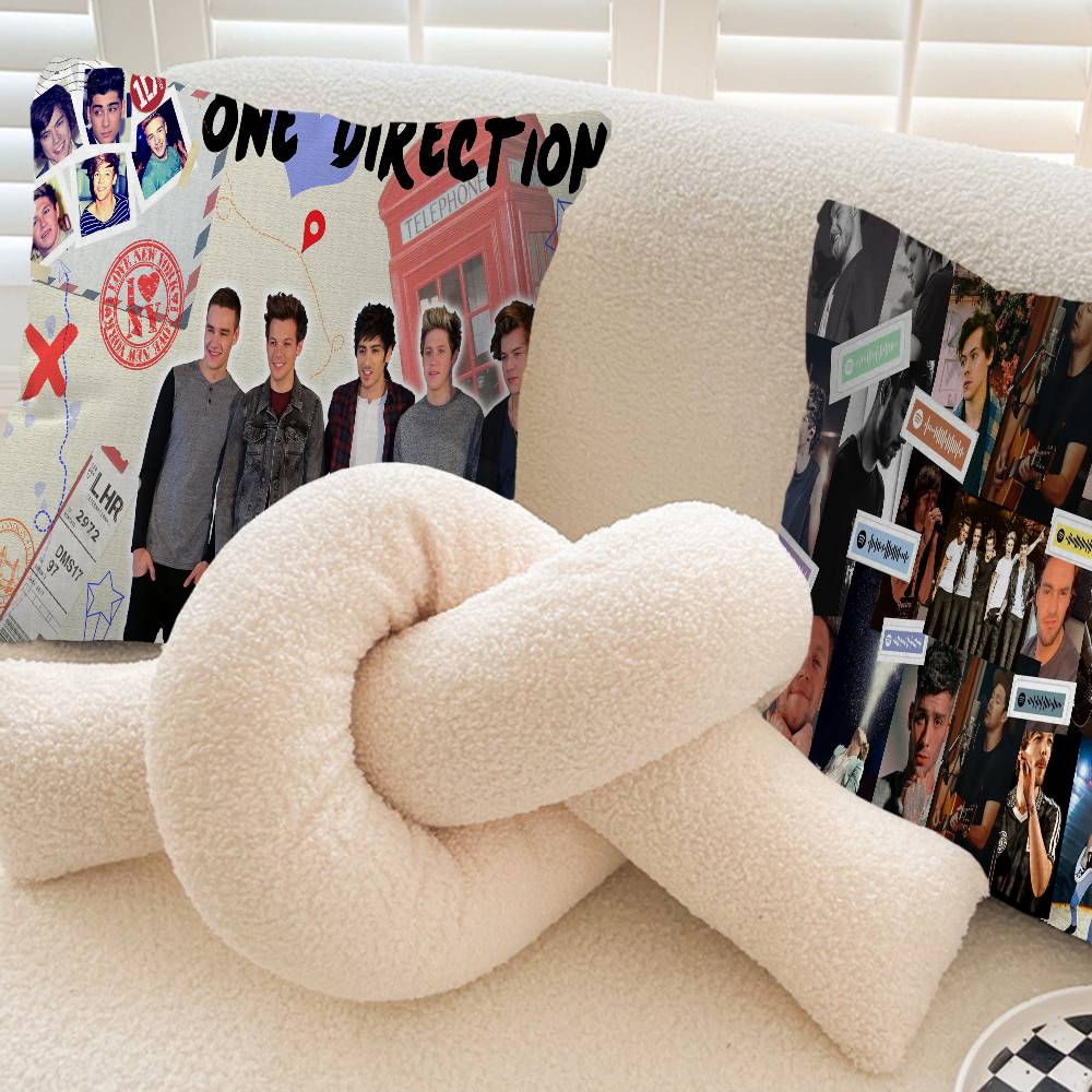 Подушка One Direction Подарки Мебель для дома и офиса Спальня Диван Автомобильная наволочка чехол 45x45см