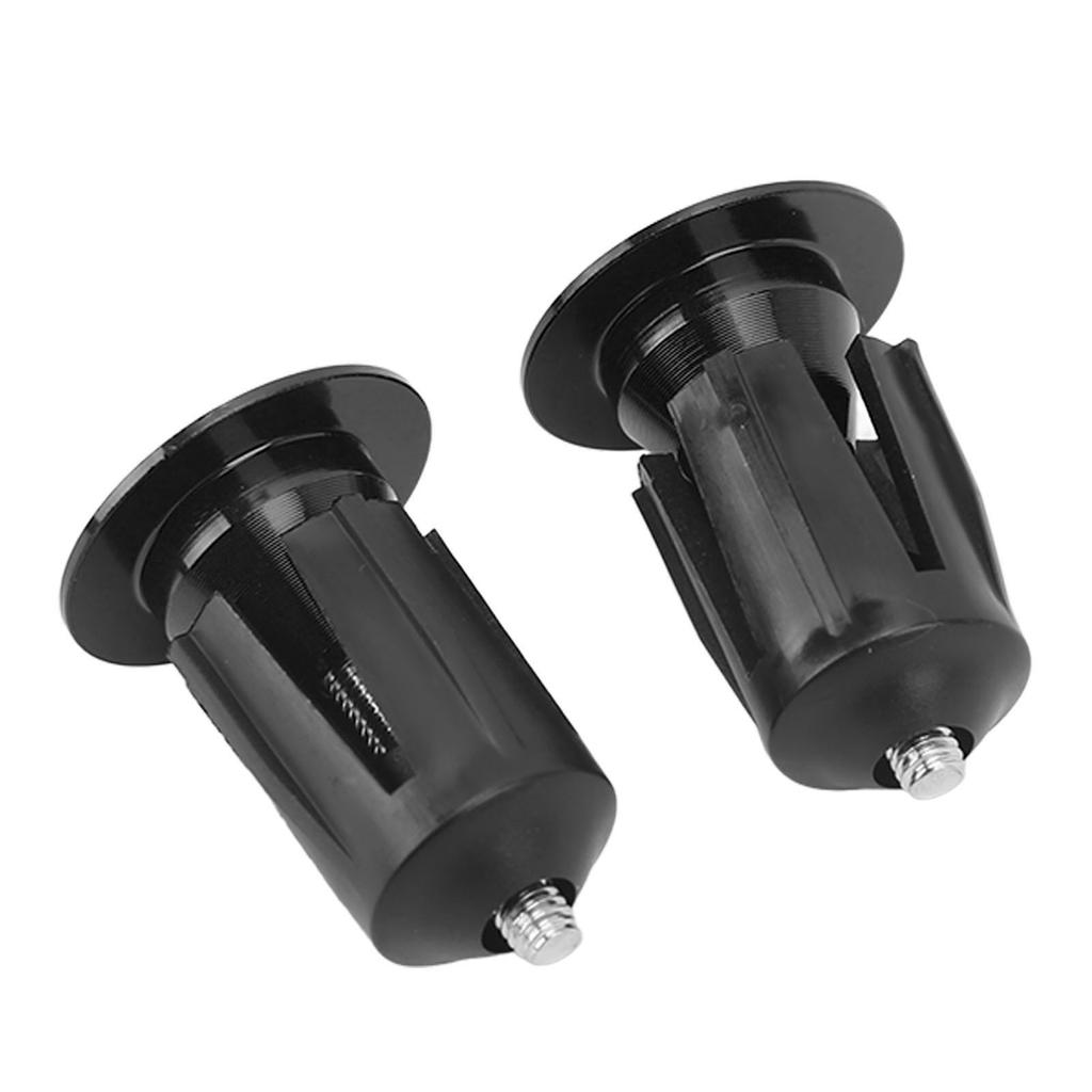 2pcs Handlebar Plug Aluminium Plastic Light Weight Bike Bar End Plug for Mountain Bikes Road Bikes
