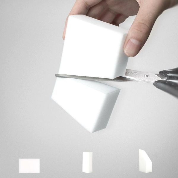 10 шт. Волшебная губка-ластик Меламиновая губка Нано Для автомобиля Кухня Пыль Салфетки Дом Чистый Инструмент для мытья посуды из микрофибры Оптом