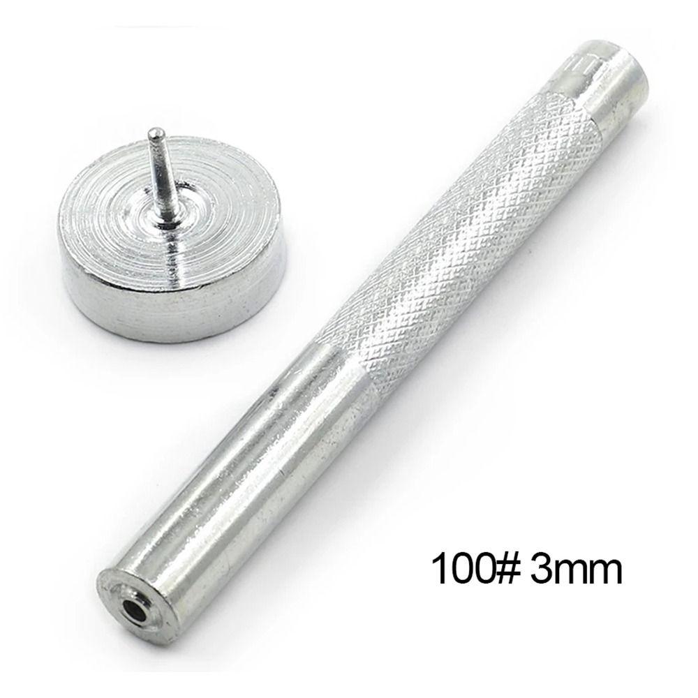 1 шт. Инструмент для установки люверсов ручной работы, Углеродистая сталь, Инструмент для установки люверсов, Пресс-форма для кожаных люверсов