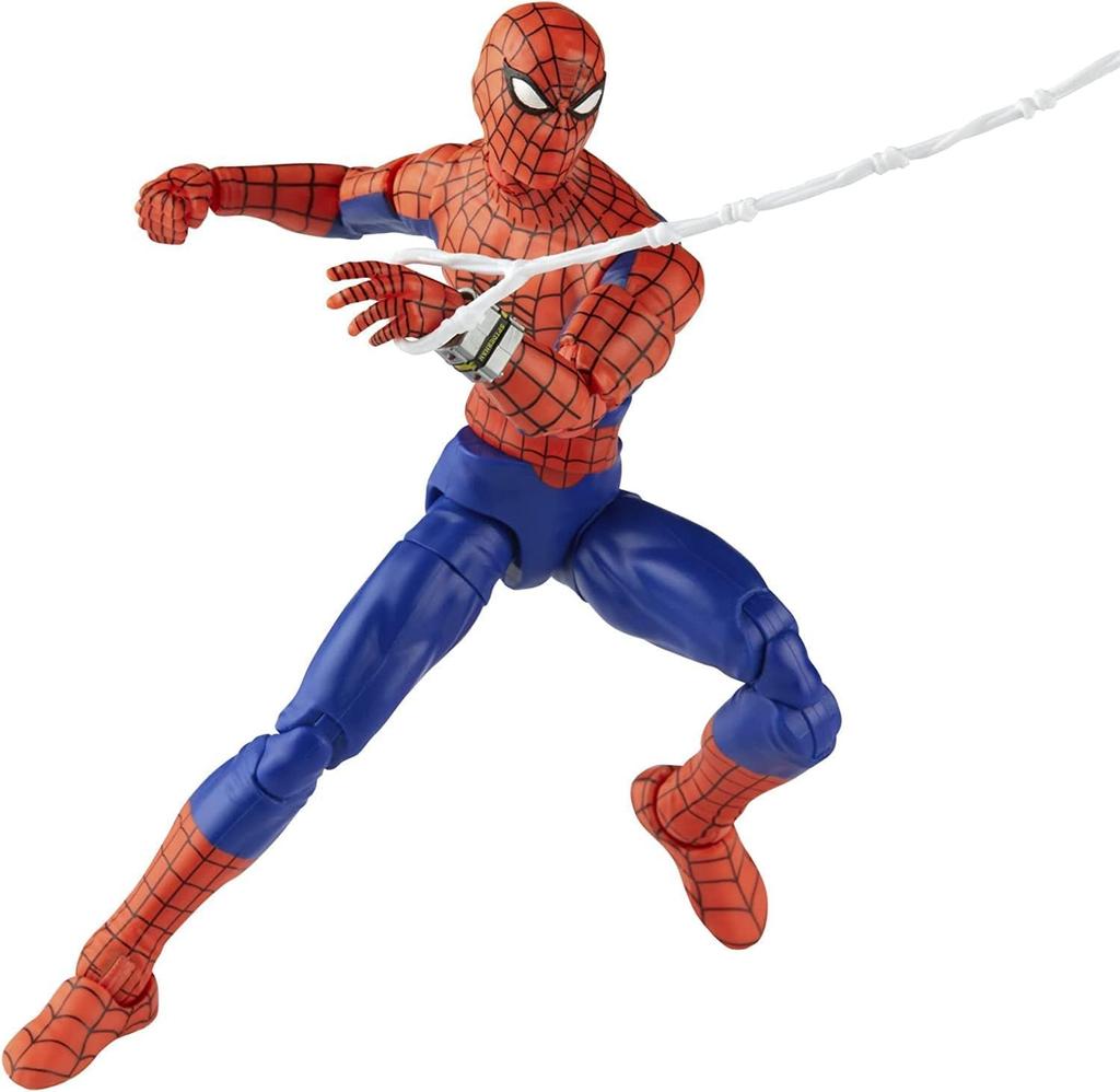 Hasbro Spider-Man 60th Anniversary Marvel Legends 6-дюймовая фигурка Toei TV Series Version Spider-Man Marvel Legends ML Japan Toei Version