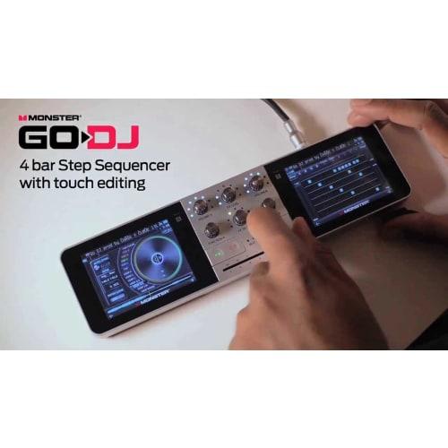 MONSTER GODJ Portable, Stand-Alone DJ System and Production Studio [Authorized Distributor]
