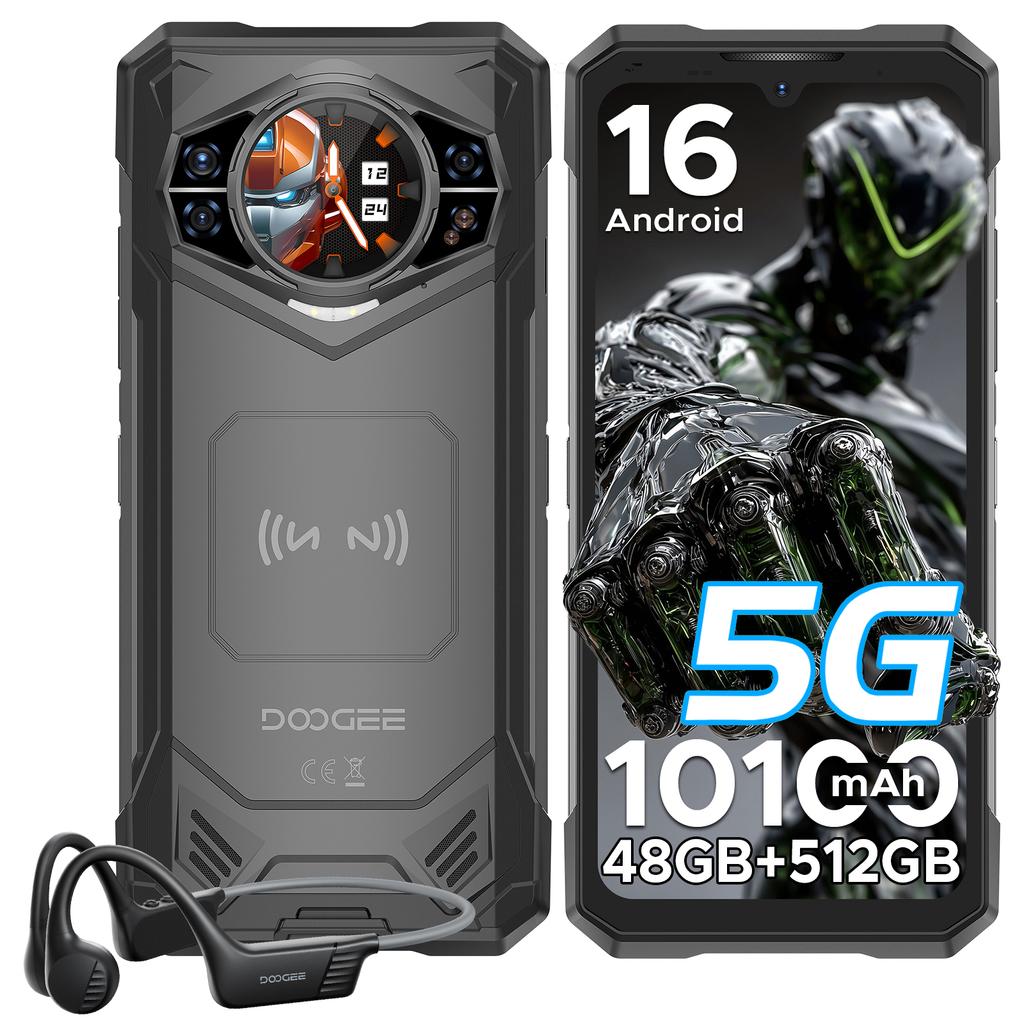 Phone robust DOOGEE S200 X 5G 32Go 512go Smartphone screen IPS ”FHD 120Hz battery mAh dimension phones
