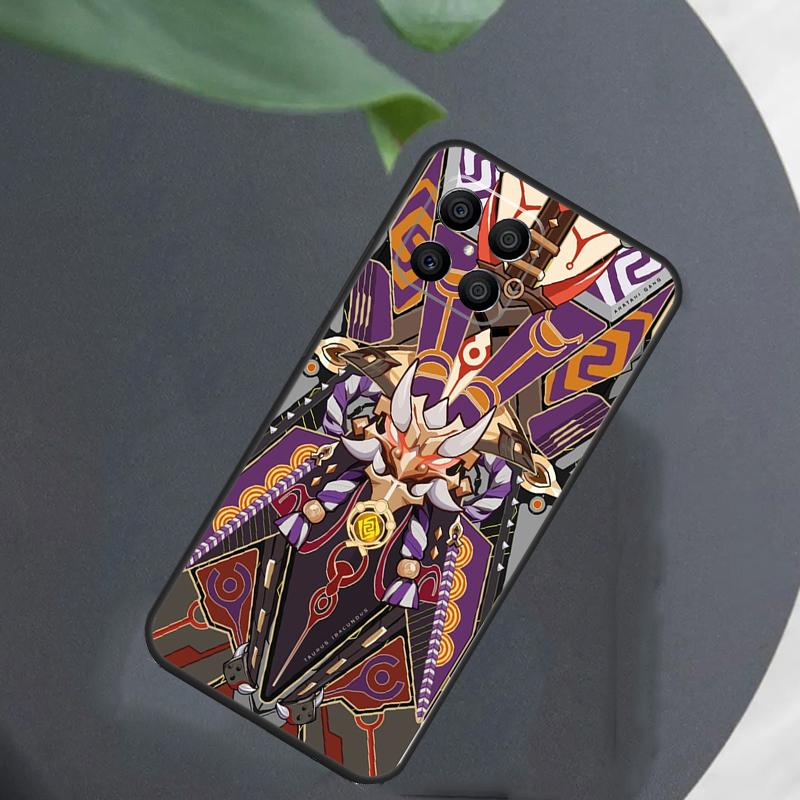 Genshin Impact Аратаки Итто Для Honor Magic 5 6 7 8 Pro Чехол Для Honor 400 200 50 70 Lite X8c X8b X9a X9b X9c X9d Win RT