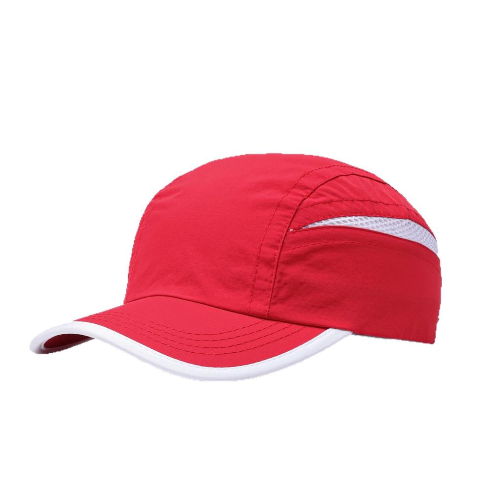 Fashion quick-drying baseball cap word summer breathable mesh color matching cap sports running group hat