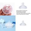 Bpa Free Wide Mouth Nipple For Medium Clear Silicone