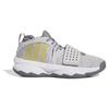 Adidas Кроссовки унисекс Dame 8 EXTPLY Light Solid Grey Gold Metallic Grey-Three IG8086