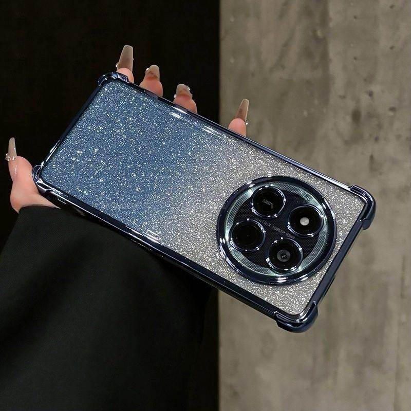 Подходит для чехла мобильного телефона Huawei pura70 Honor 300pro силиконовый чехол защитная пленка для объектива X60 всесторонний противоударный прозрачный мягкий