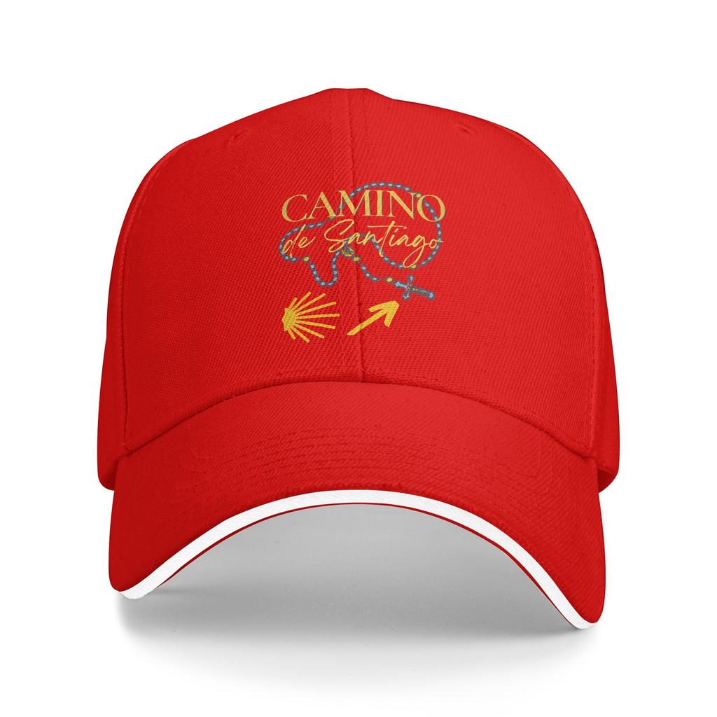 Summer Casual Baseball Cap Camino De Santiago Outdoor Gym Trucker Hat For Unisex Unisex Sunscreen Streetwear Snapback Cap