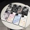 Закаленное Стекло Жесткий Чехол Для Телефона Для Samsung M53 M13 M23 M33 A73 A53 A33 A13 A23 A04S 4G 5G Роскошный Мягкий Силиконовый Ударопрочный Чехол