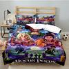 Halloween Horror Witch Bedding Set 3pcs, High Quality Bedding Set Including 1pc Duvet Cover And 2pcs Pillowcases for Bedroom, Dormitory Gift