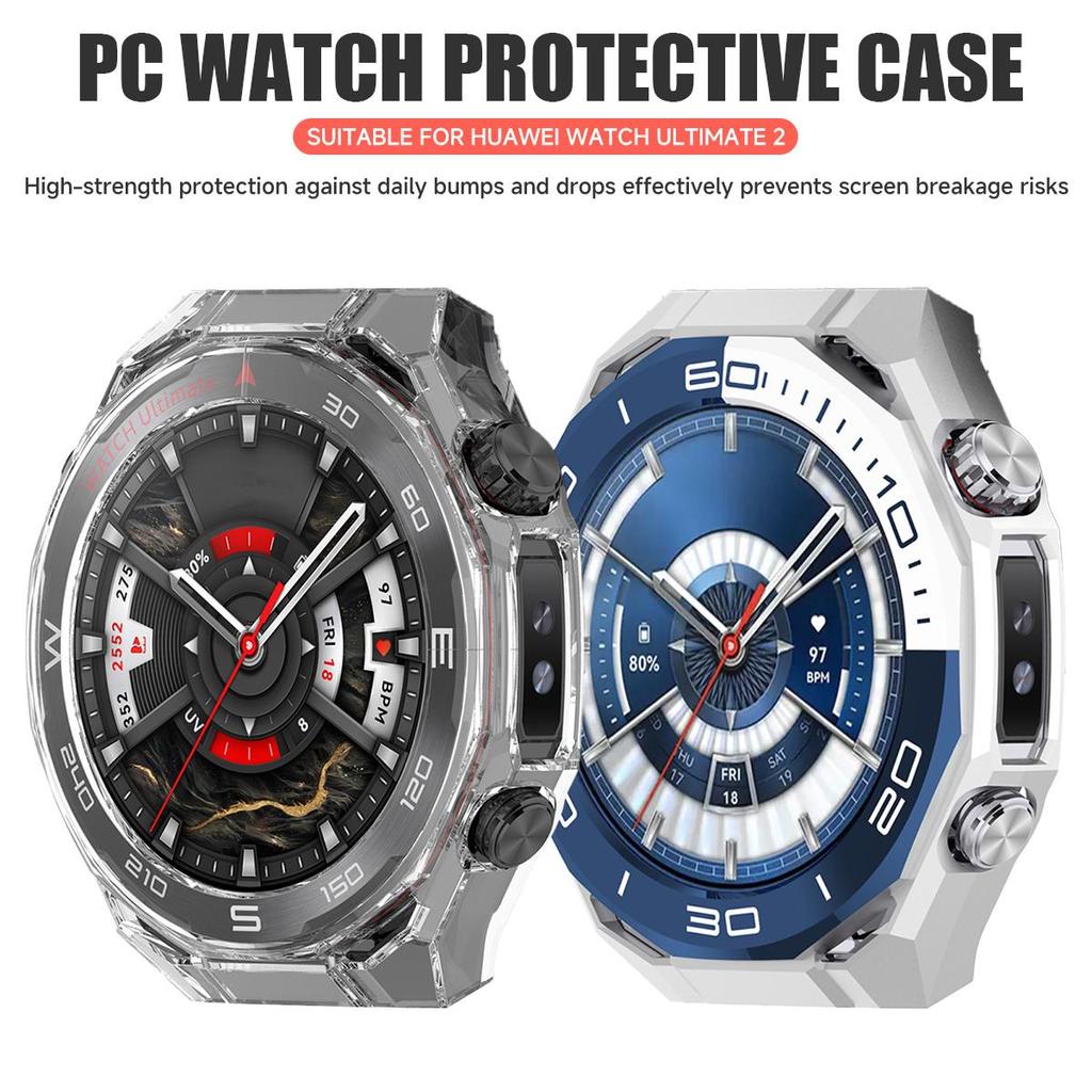 Прозрачный чехол для Huawei Watch Ultimate 2 с защитным бампером по краю для аксессуаров Huawei Ultimate2