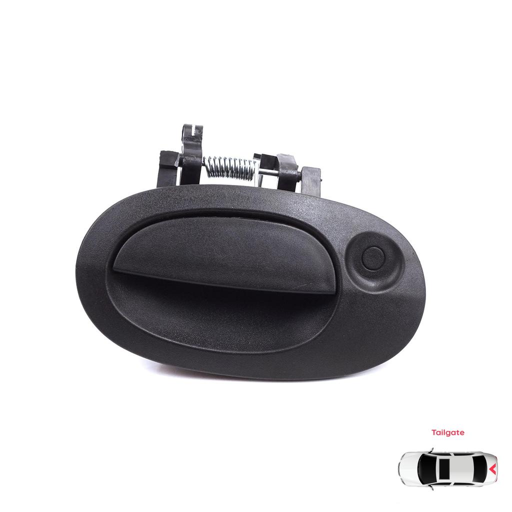 BDP1557 Задняя дверь багажника Наружная ручка открывания двери Черная для Renault Kangoo KC Express FC Nissan Kubistar MK1 X76 8200153666