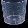 10 шт. 60 мл лабораторный пластиковый мерный стаканчик с прозрачной шкалой