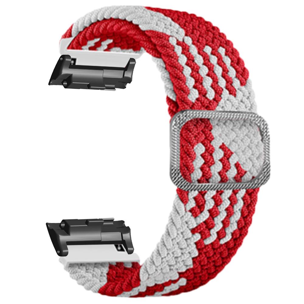 X-shape Rhinestone Decor Alloy Watch Band Wrist Strap for Fitbit Alta HR