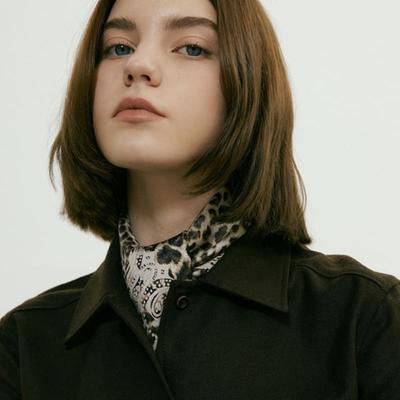 BB’DE SOLI’DE Leopard Silk Scarf