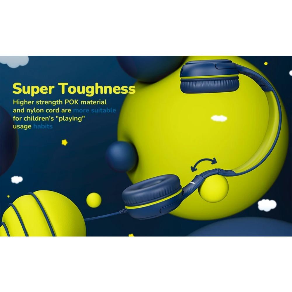 Гарнитура AT2, 3,5-мм стереонаушники для игр с объемным звучанием и микрофоном, мягкие наушники с эффектом памяти для ПК, ноутбука, детей, школьников