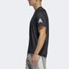 Adidas Training Sports Pullover Crew Neck Short Sleeve T-Shirt Men Tops Black DZ7366