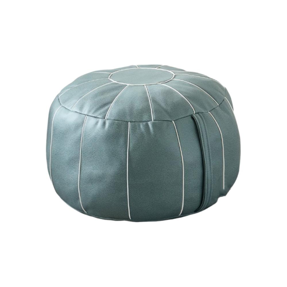Pumpkin Shaped Footstool Seat Bag Unstuffed Pouf Cushion Cover Clothing Storage Bags Footrest