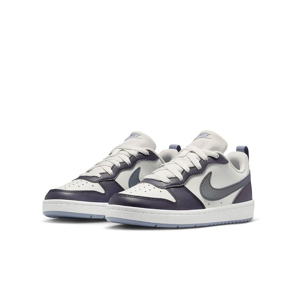 Nike Кроссовки Court Borough Low top Детские Lifestyle Сине-белые Унисекс IB0716-001