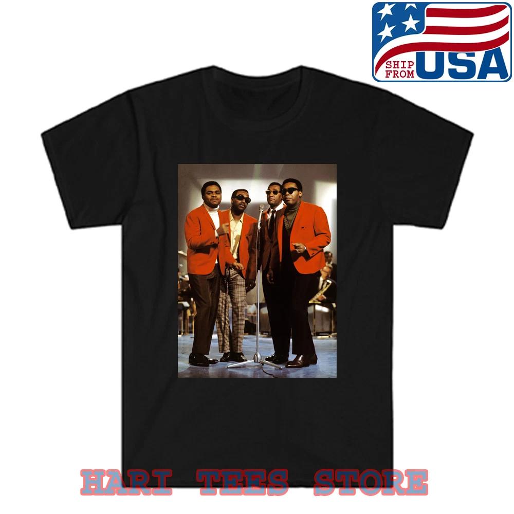 The Four Tops Reach Out I'll Be There Мужская Черная Размер от S до 5XL