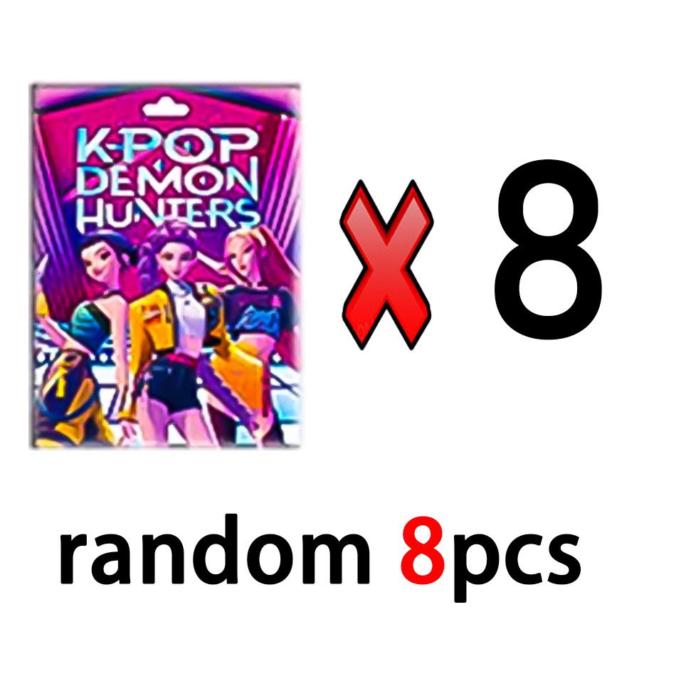 Аниме K-pop Охотники на демонов слепая коробка Руми Мира Зои Фигурка Тигра Игрушка - Украшение для стола Статуэтки Орнамент Коллекционный для детей Подарок