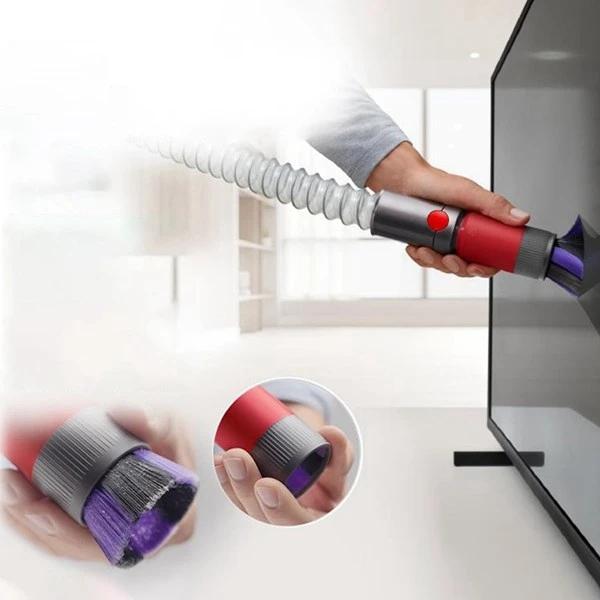 Vacuum Cleaner Traceless Dust Removal Soft Brush hose for Dyson V7 V8 V10 V11 V12 V15 Suction Head Accessories Cleaner Parts