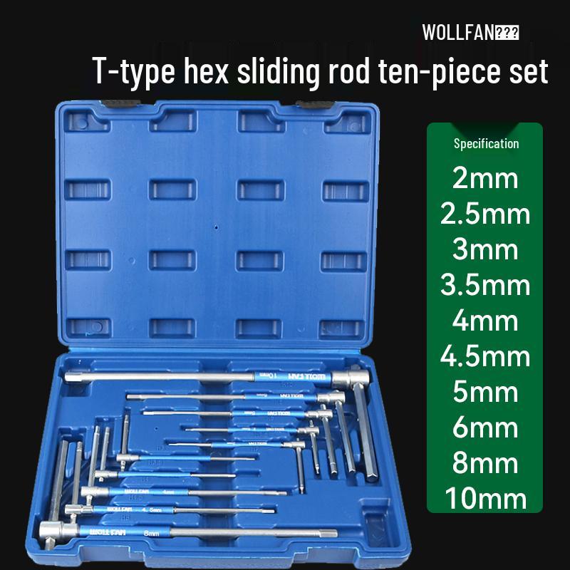 Набор шестигранных отвёрток: Удлиненная 6-точечная рукоятка (H2.5, H3, H6)