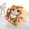 1pc Charming Cat Pattern Automatic Umbrella, 8 Iron Frames,Suitable for Office, Travel and Outdoor Adventure.P026