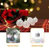 Reusable Christmas Ball Ornaments Plastic Fillable Baubles  Christmas Tree Decoration