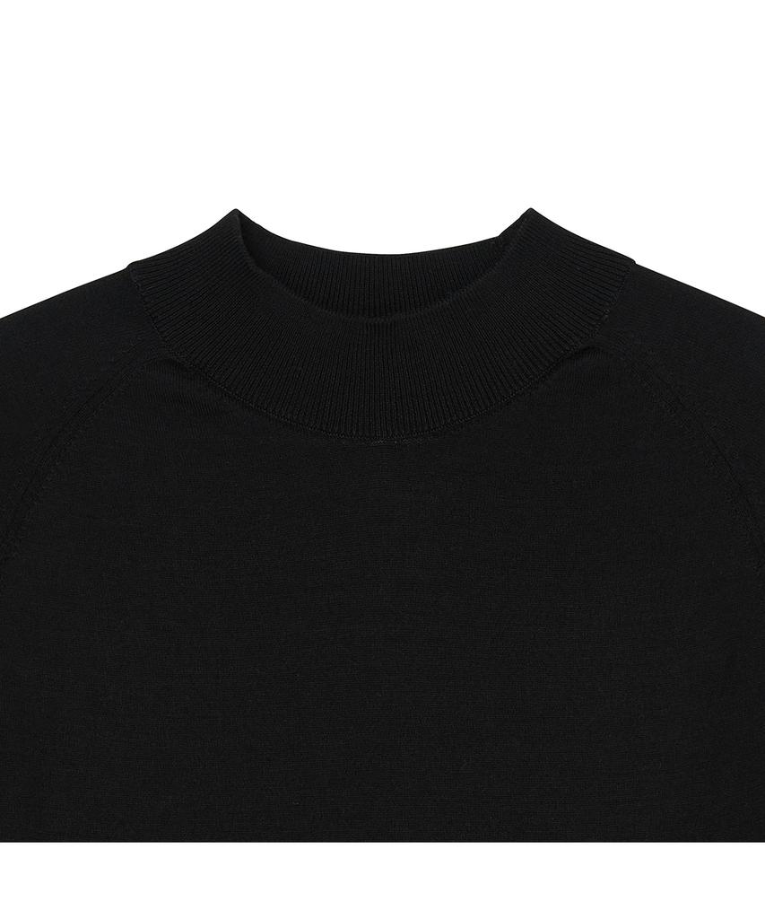 IOLO Women'S Cape Mock Neck_Black