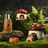 Mushroom Fantasy Forest Hamster Ceramic Nest Home Landscaping Supplies Golden Bear Food Bowl Summer Cooling Evacuation House