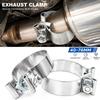 40-76mm Pipe Connection Hoop Stainless Steel Steel Pipe Clamp Strong Exhaust Pipe Clamp