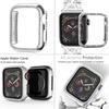 Металлический ремешок для Apple Watch Bnad 38 мм, 40 мм, 42 мм, 44 мм, 41 мм, 45 мм, женское кольцо с бриллиантом, браслет из нержавеющей стали для iWatch 7 6 SE 5 4 3