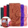 3D Embossed Tiger Matte Leather Wallet Phone Case Flip Cover for iPhone Samsung Huawei Xiaomi RedmiStand Holder Card Slots Cases