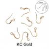 100pcs/lot 20*17mm 10 Color Iron Bead Charms Earring Wires With Ear Hook Earrings Clasp Findings Supplies For Jewelry Making DIY